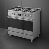 Smeg C92GPX2 Symphony Classic 90cm Dual Fuel Range Cooker - product image 4