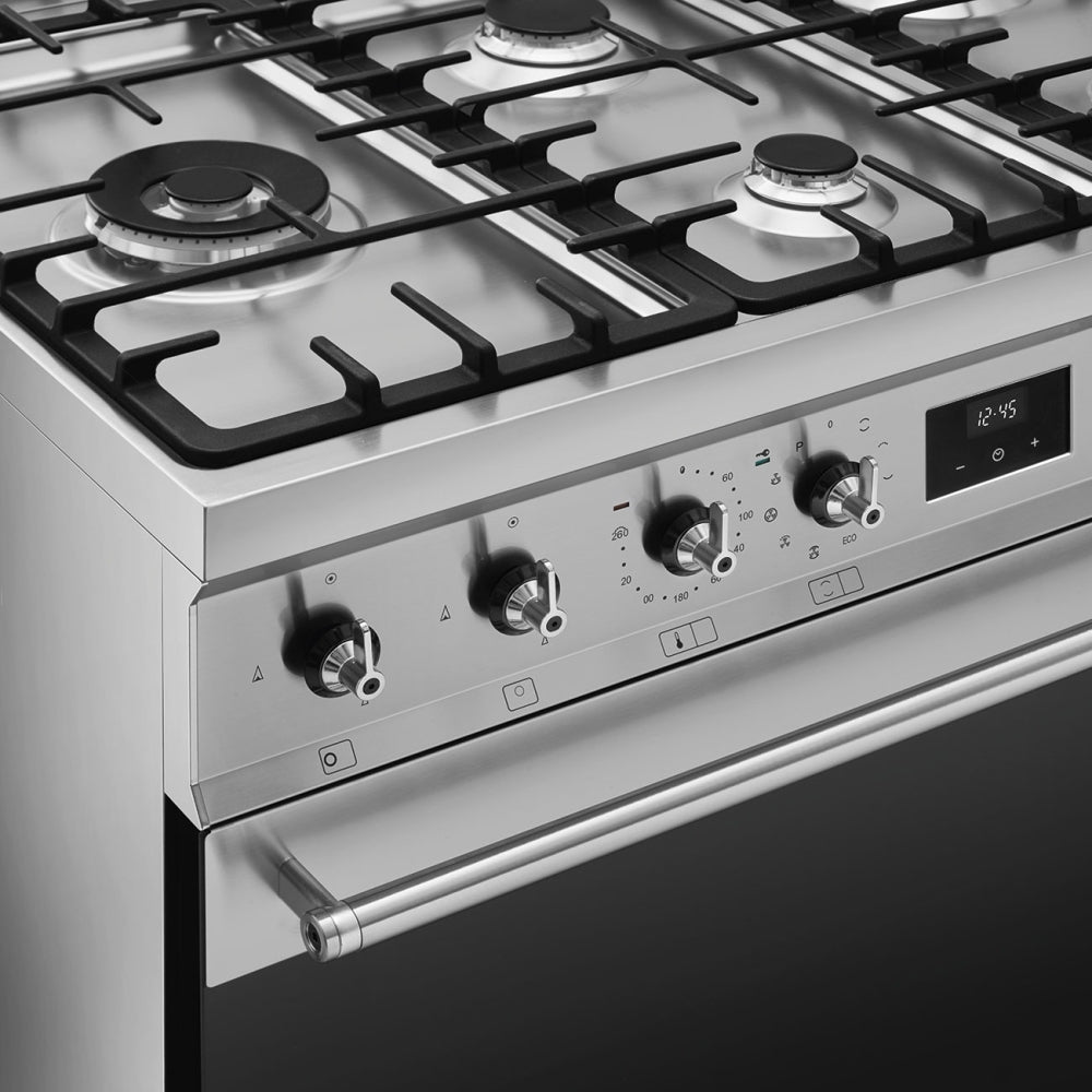 Smeg C92GPX2 Symphony Classic 90cm Dual Fuel Range Cooker - product image 7