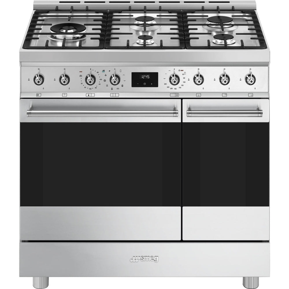 Smeg C92GPX2 Symphony Classic 90cm Dual Fuel Range Cooker - product image 1