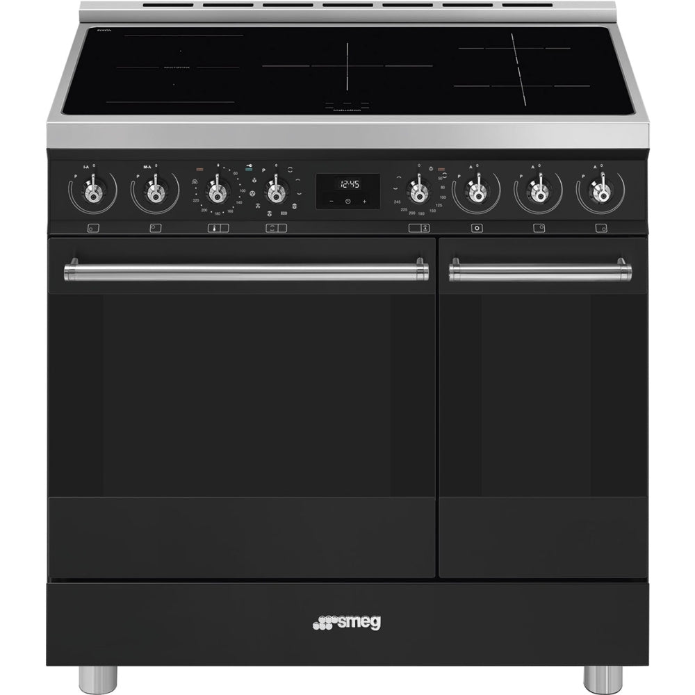 Smeg C92IPMB2 Symphony Classic 90cm Induction Range Cooker - product image 1