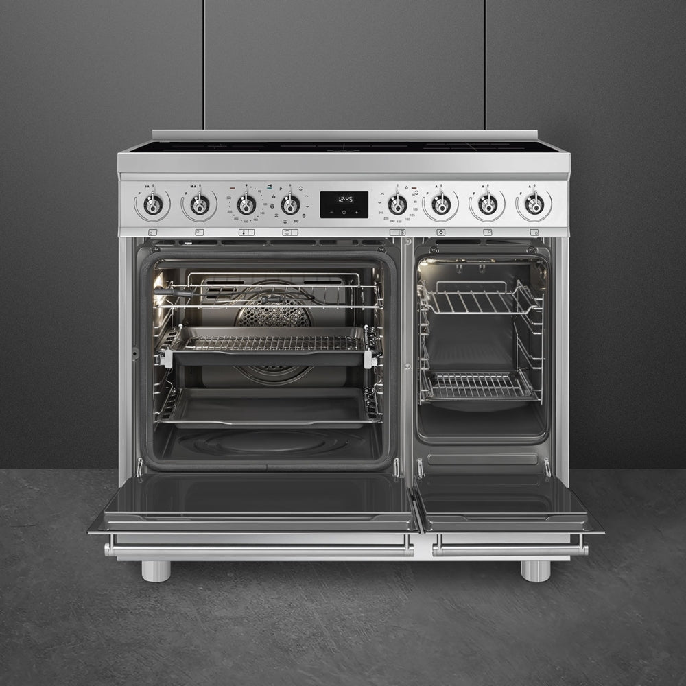 Smeg C92IPX2 Symphony Classic 90cm Induction Range Cooker - product image 2
