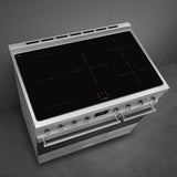 Smeg C92IPX2 Symphony Classic 90cm Induction Range Cooker - product image 6