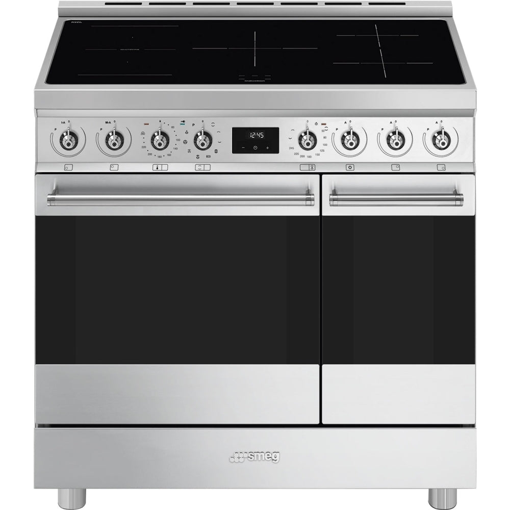 Smeg C92IPX2 Symphony Classic 90cm Induction Range Cooker - product image 1