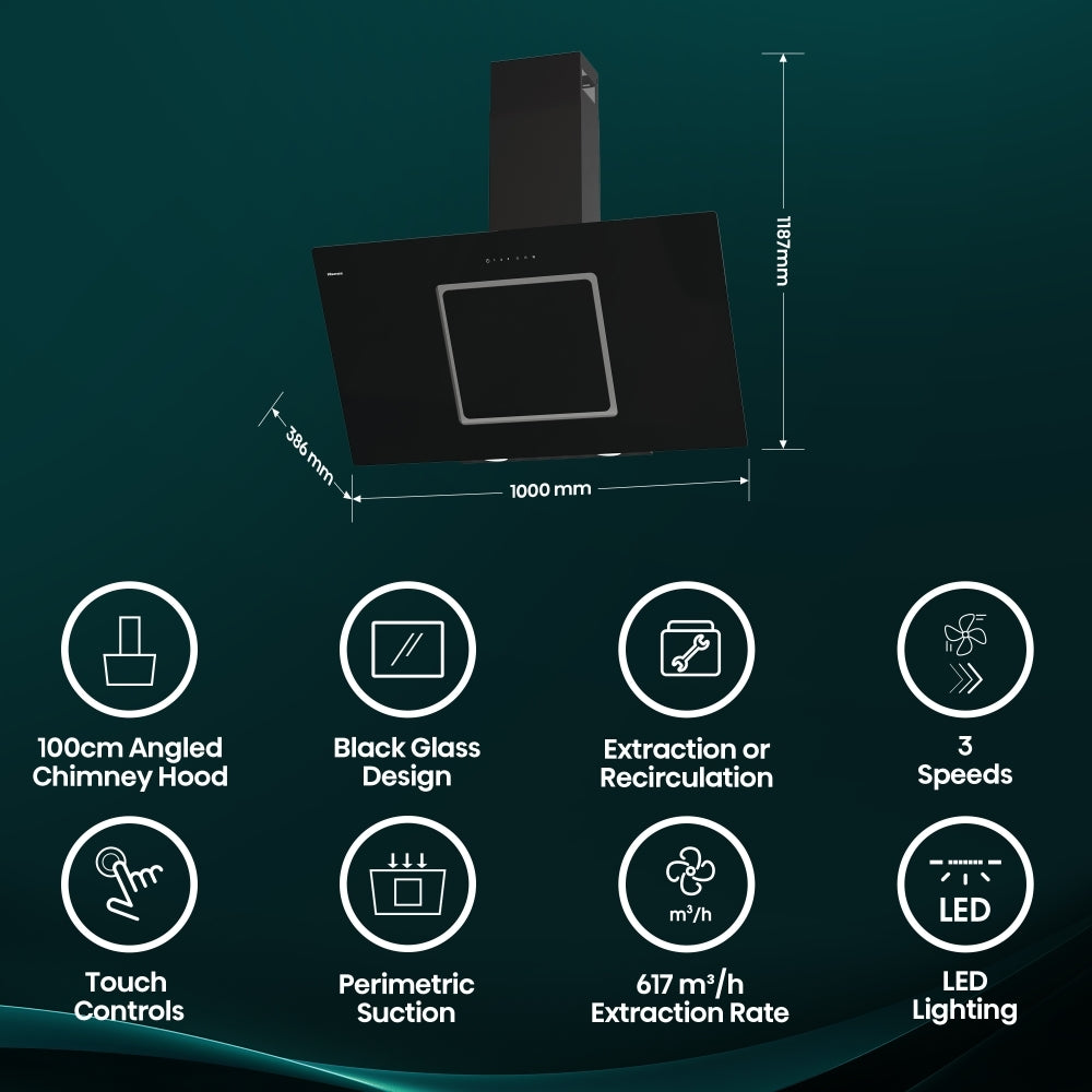 Hisense CH10IN14BBUK Cooker Hood - product image 2