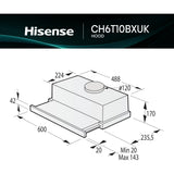 Hisense CH6T10BXUK Cooker Hood - product image 14