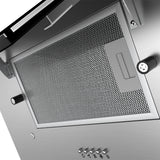 CIARRA 60cm Angled Cooker Hood LED Lights CBCB6736C-OW