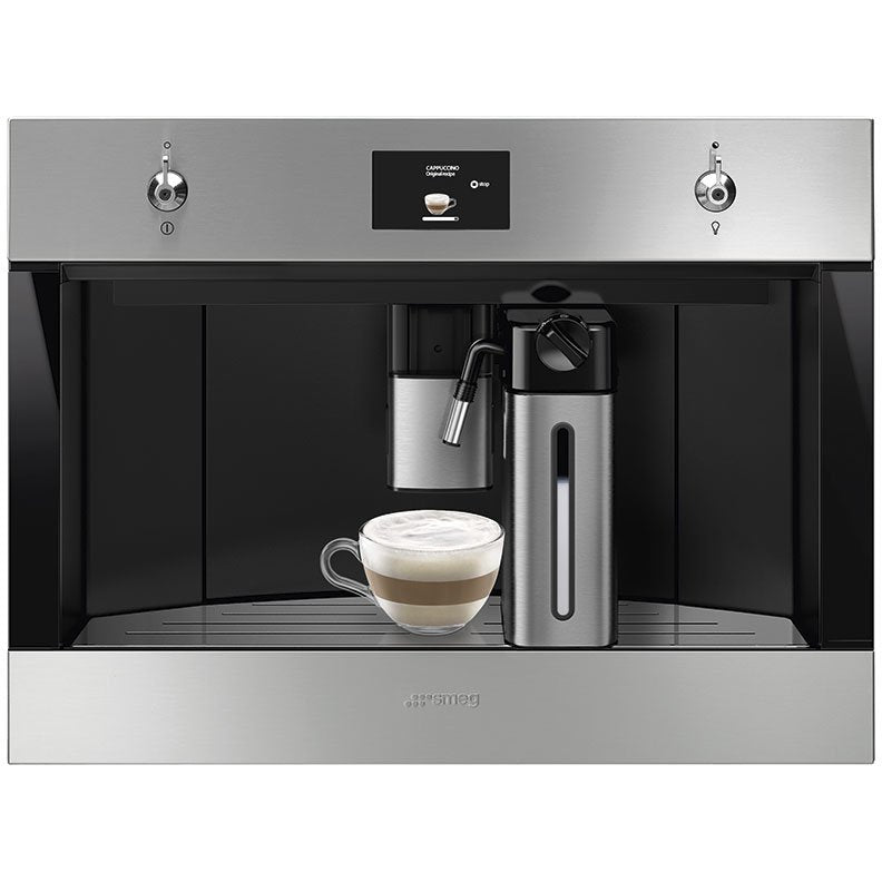 Smeg CMS4303X Classic Stainless Steel Built-In Coffee Machine - product image 5