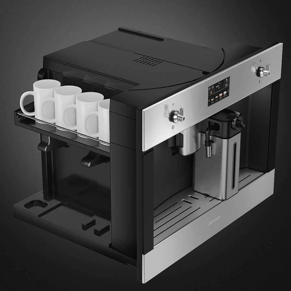 Smeg CMS4303X Classic Stainless Steel Built-In Coffee Machine - product image 6