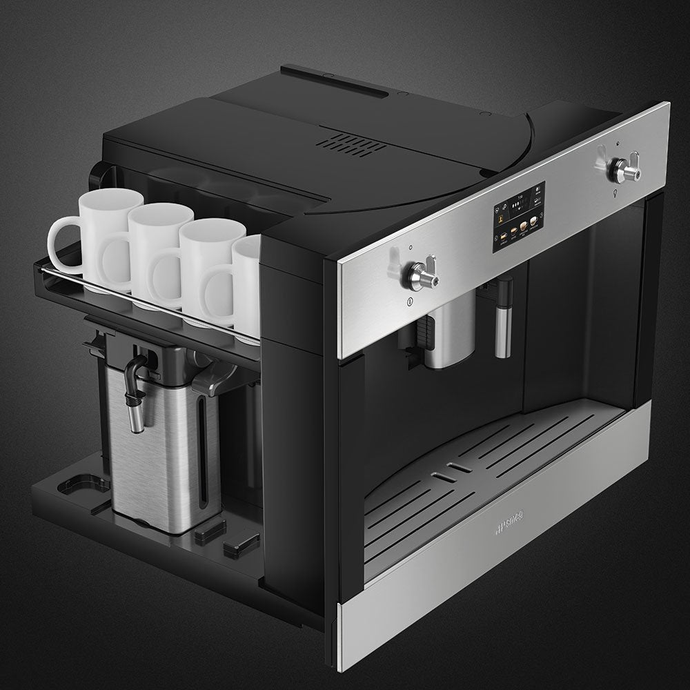 Smeg CMS4303X Classic Stainless Steel Built-In Coffee Machine - product image 9