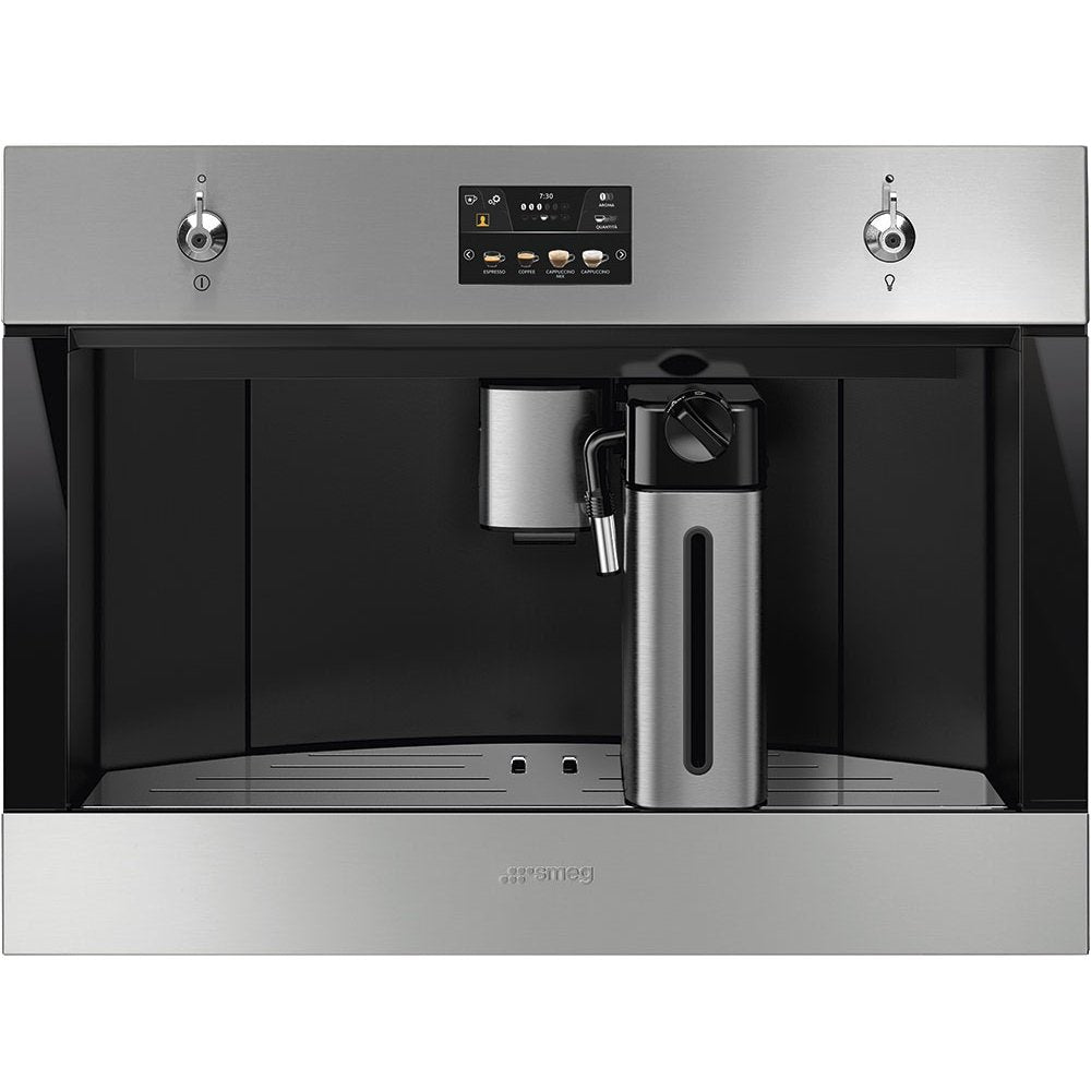 Smeg CMS4303X Classic Stainless Steel Built-In Coffee Machine - product image 1