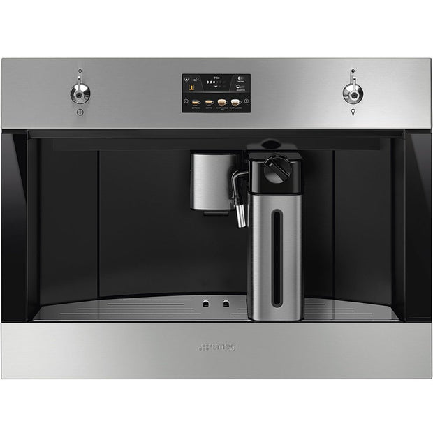 Smeg CMS4303X Classic Stainless Steel Built-In Coffee Machine - product image 1