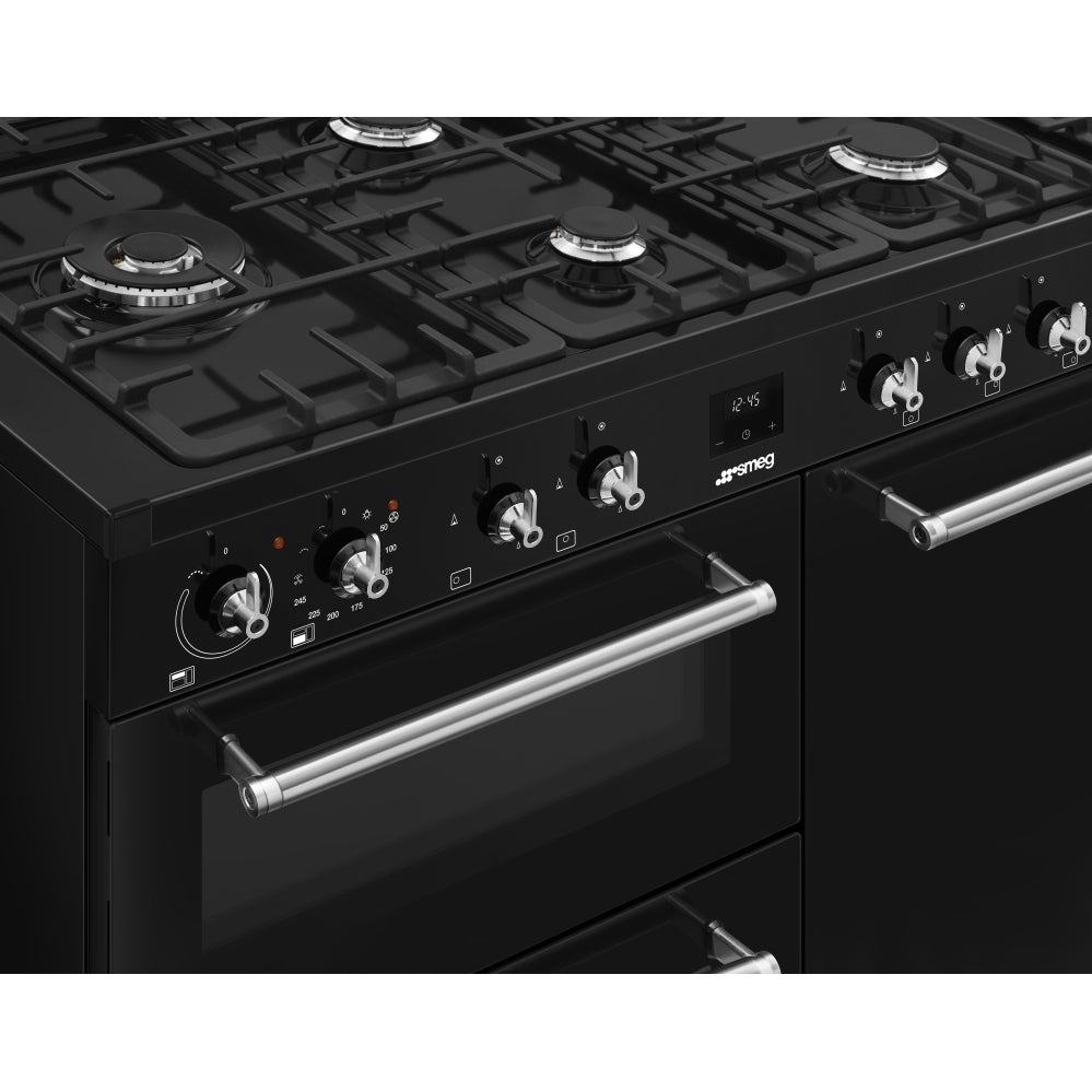 Smeg CX103GMBL Concert 100cm Dual Fuel Range Cooker - product image 3
