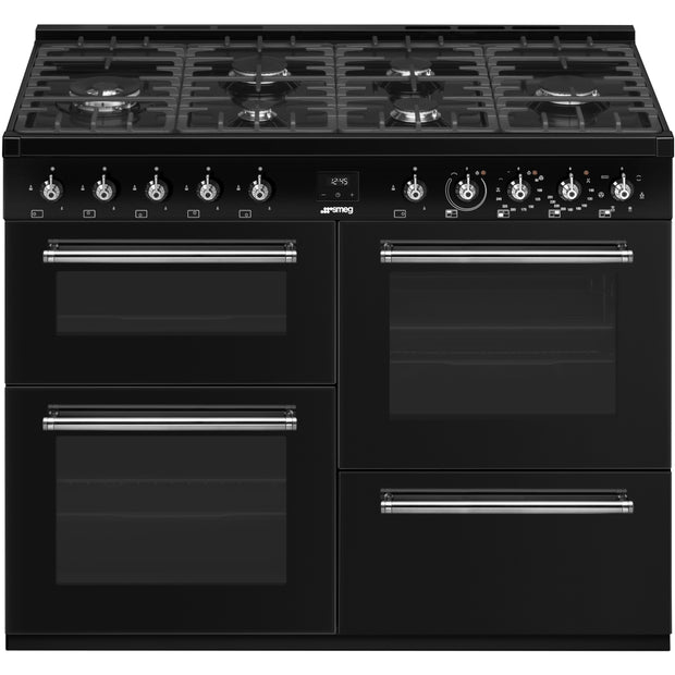 Smeg CX113GMBL Concert Classic 110cm Dual Fuel Range Cooker - product image 1