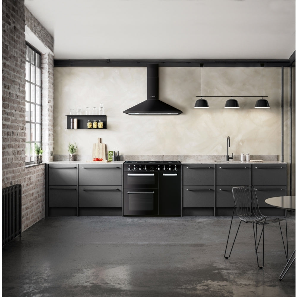 Smeg CX93GMBL Concert 90cm Dual Fuel Range Cooker - product image 5