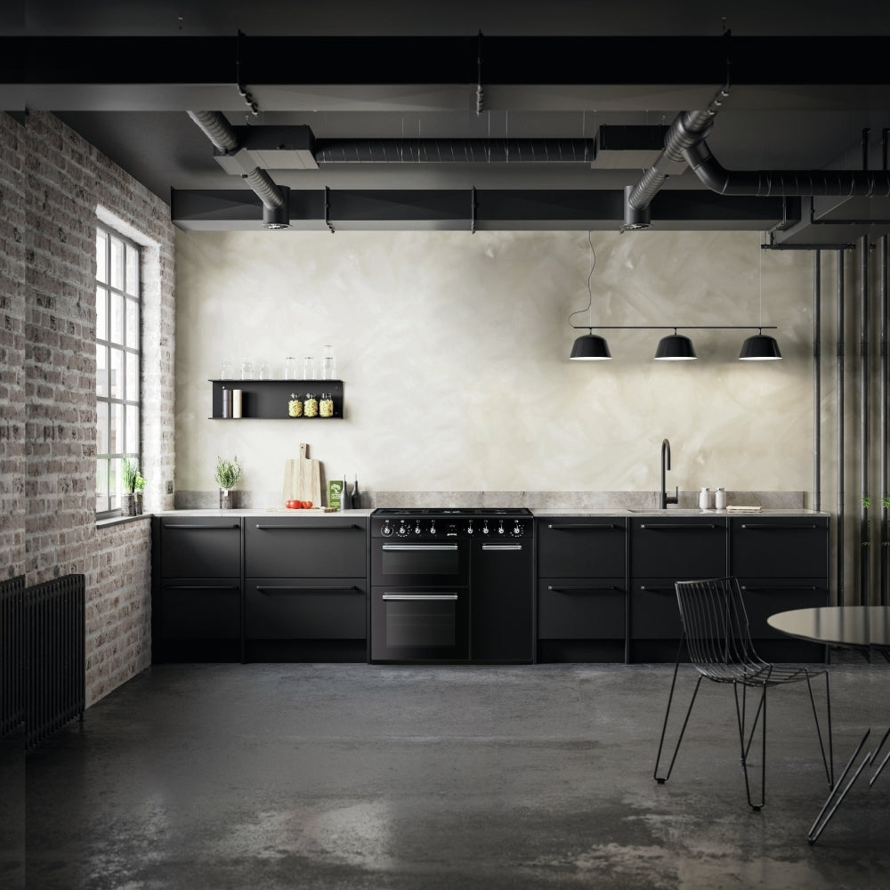 Smeg CX93GMBL Concert 90cm Dual Fuel Range Cooker - product image 8