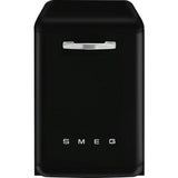 60cm Freestanding Black Dishwasher - Smeg DFFABBL - London Houseware - 1