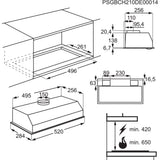 AEG DGX3523S 5000 Cooker Hood - product image 6