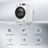 Hisense DH1Q802BW2 Tumble Dryer - product image 2