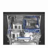 Fully Integrated Dishwasher, Black - Smeg DI324AQ - London Houseware - 4