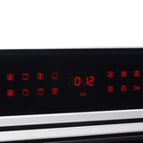 SIA 76L Single Electric Oven With LED Display & R7 4 Burner Gas Hob - London Houseware - 8