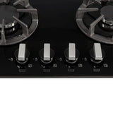 SIA 76L Single Electric Oven With LED Display & R7 4 Burner Gas Hob - London Houseware - 3