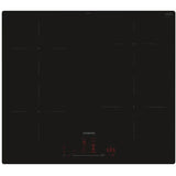 60cm 4 Zone Induction Hob, Black - Siemens EH601HEB1E iQ100 - Naamaste London Homewares - 1