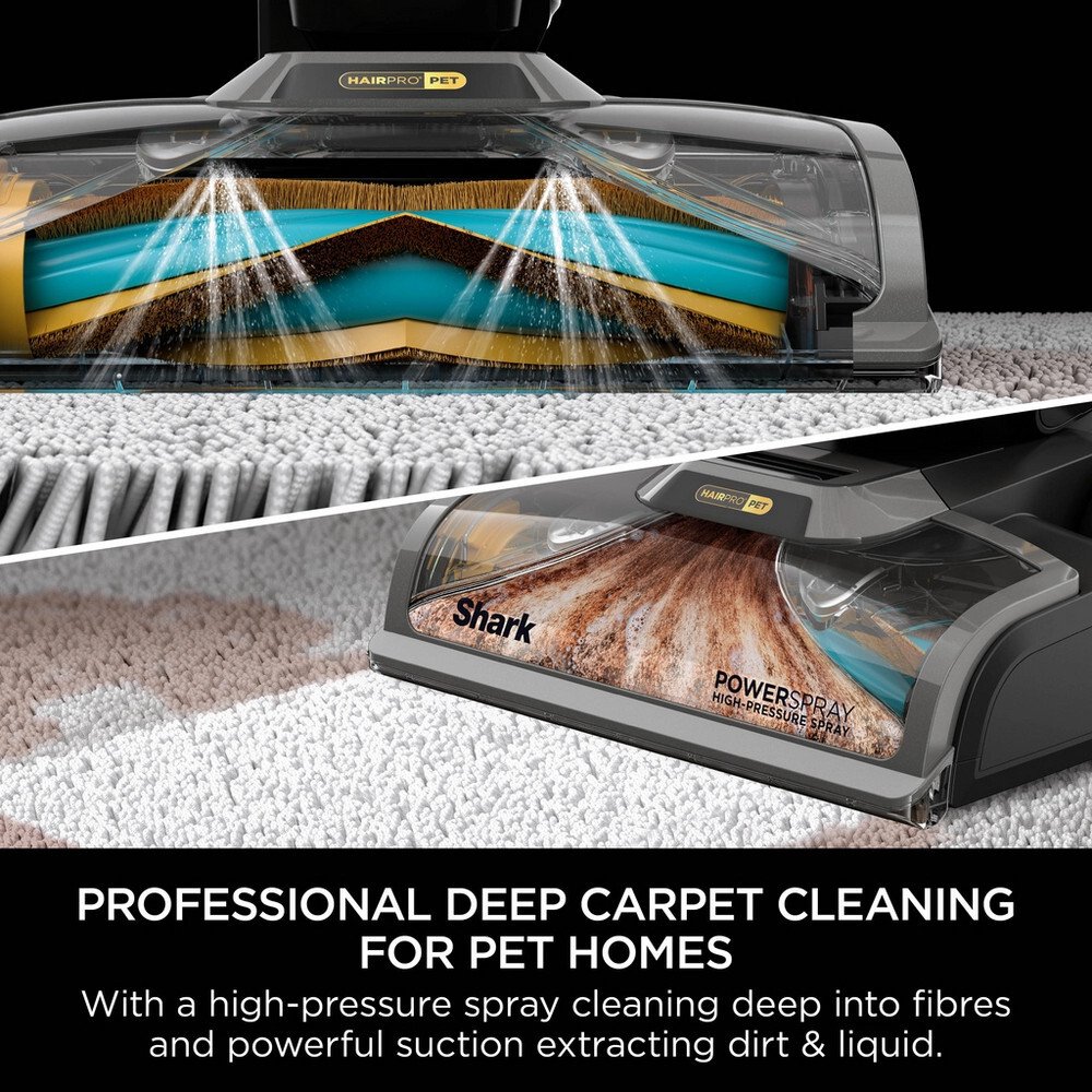 Shark EX300UK CarpetXpert HairPro Pet Deep Carpet Cleaner with Built-In StainStriker - product image 4