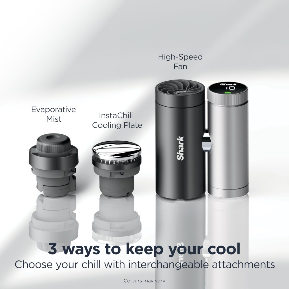 Shark FA022UK ChillPill 3-in-1 Fan, Mist & InstaChill System, Carbon - product image 2