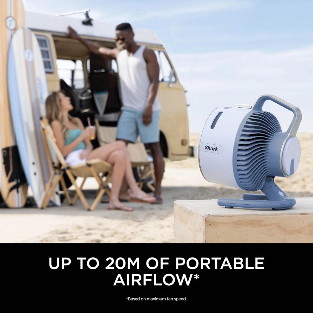 Shark FA050UKBL FlexBreeze HydroGo Misting Fan, Glacier Blue - product image 7