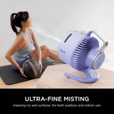 Shark FA050UKLV FlexBreeze HydroGo Misting Fan, Lilac - product image 8