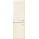 331L Retro Frost Free Smeg Fridge Freezer, 60/40, Cream - FAB32LCR5UK - London Houseware - 1