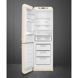 331L Retro Frost Free Smeg Fridge Freezer, 60/40, Cream - FAB32LCR5UK - London Houseware - 2