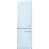 331L Retro Frost Free Smeg Fridge Freezer, 60/40, Pastel Blue - FAB32LPB5UK -London Houseware - 1