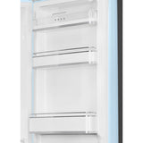 331L Retro Frost Free Smeg Fridge Freezer, 60/40, Pastel Blue - FAB32RPB5UK - London Houseware - 5