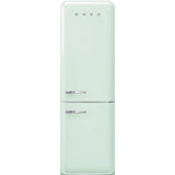331L Retro Frost Free Smeg Fridge Freezer, 60/40, Pastel Green - FAB32RPG5UK - London Houseware - 1