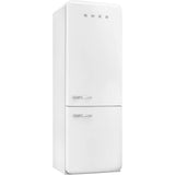 481L Retro No Frost Smeg Fridge Freezer, 70/30, White - FAB38RWH5 - london Houseware - 2