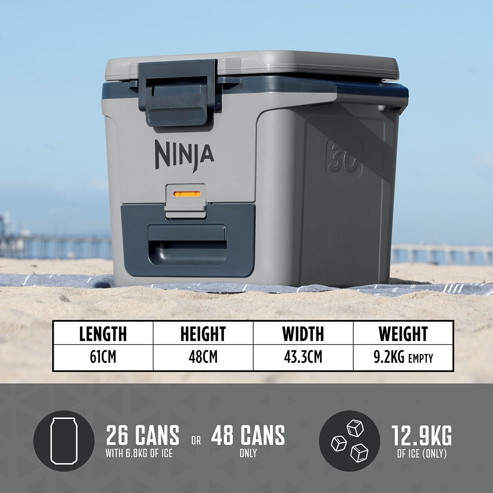 Ninja FB131UKGY FrostVault 30QT/28L Hard Cooler, Slate Grey - product image 12