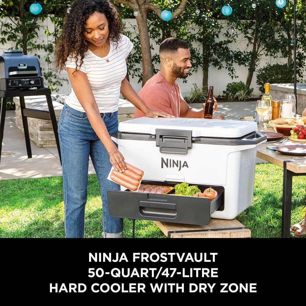 Ninja FB151UKWH FrostVault 50QT/47L Hard Cooler, Cloud White - product image 4