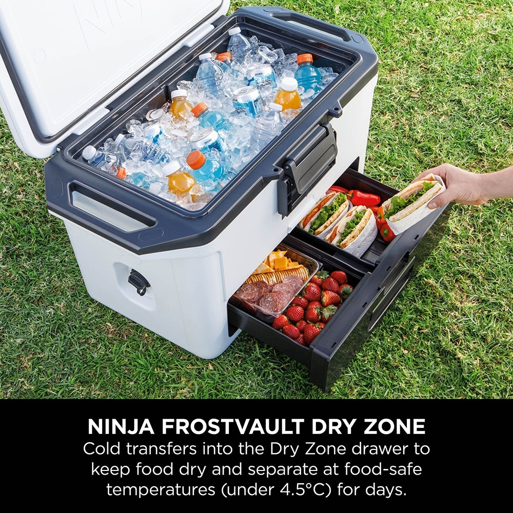 Ninja FB151UKWH FrostVault 50QT/47L Hard Cooler, Cloud White - product image 5