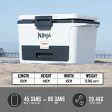 Ninja FB151UKWH FrostVault 50QT/47L Hard Cooler, Cloud White - product image 8