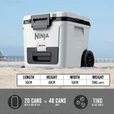 Ninja FB230UKWH FrostVault 28L Wheeled Cooler with Dry Zone - product image 9