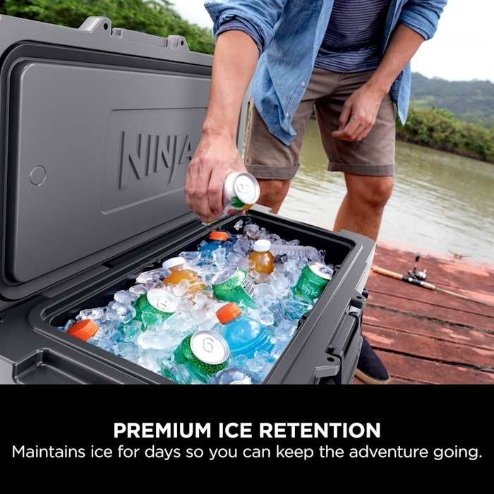 Ninja FB265EUUKGY FrostVault 61L Wheeled Cooler with Dry Zone - product image 6