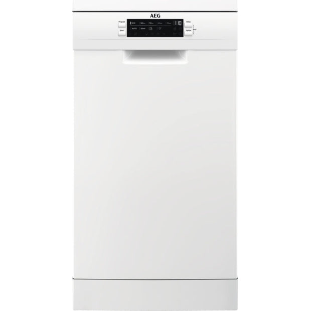 45cm White Slimline Dishwasher - AEG FFB62417ZW - London Houseware - 1