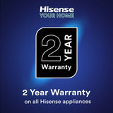 229L No Frost Tall Freezer, Stainless Steel - Hisense FV298N4ACE - Naamaste London Homewares - 9