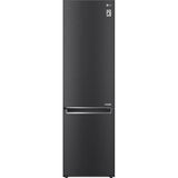 384L No Frost Black Fridge Freezer, 70/30 Freestanding - LG GBB92MCB2P - London Houseware - 1