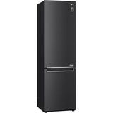 384L No Frost Black Fridge Freezer, 70/30 Freestanding - LG GBB92MCB2P - London Houseware - 6