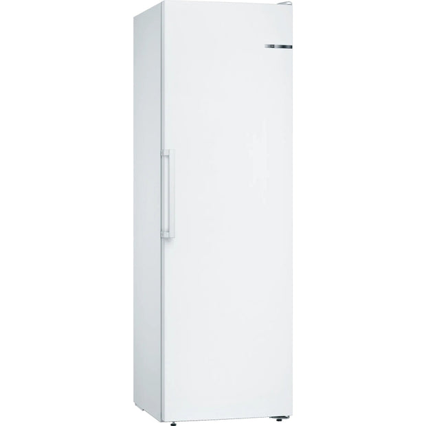 242L Freestanding Tall Freezer, White - Bosch GSN36VWEPG Series 4 - Naamaste London Homewares - 1
