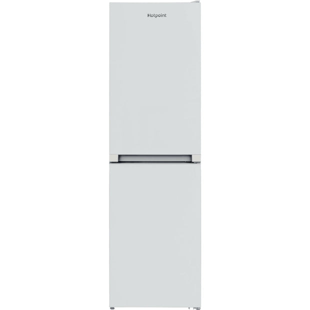 344L Frost Free Hotpoint Fridge Freezer, 50/50, White -  HBNF55182WUK - London Houseware - 1