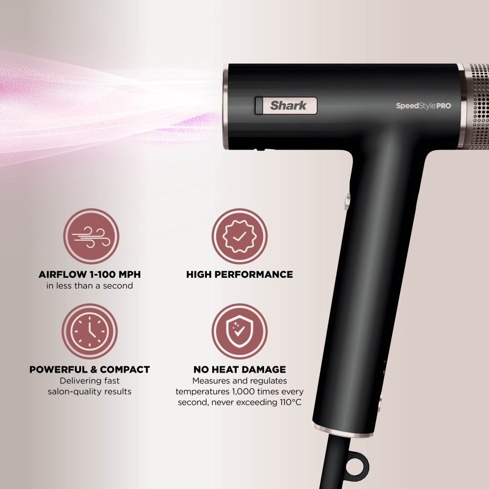 Shark HD701UK SpeedStyle Pro High-Velocity Hair Dryer System - product image 5