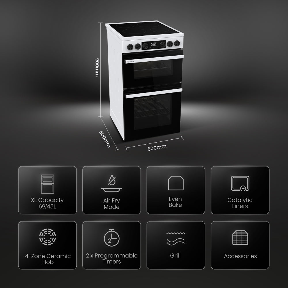 Hisense HDCEC5C10W Oven - product image 2